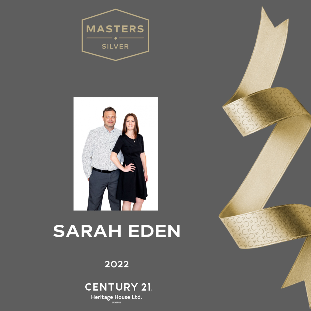 Sarah and Billy Eden, The Eden Team, Century 21 Heritage House Award